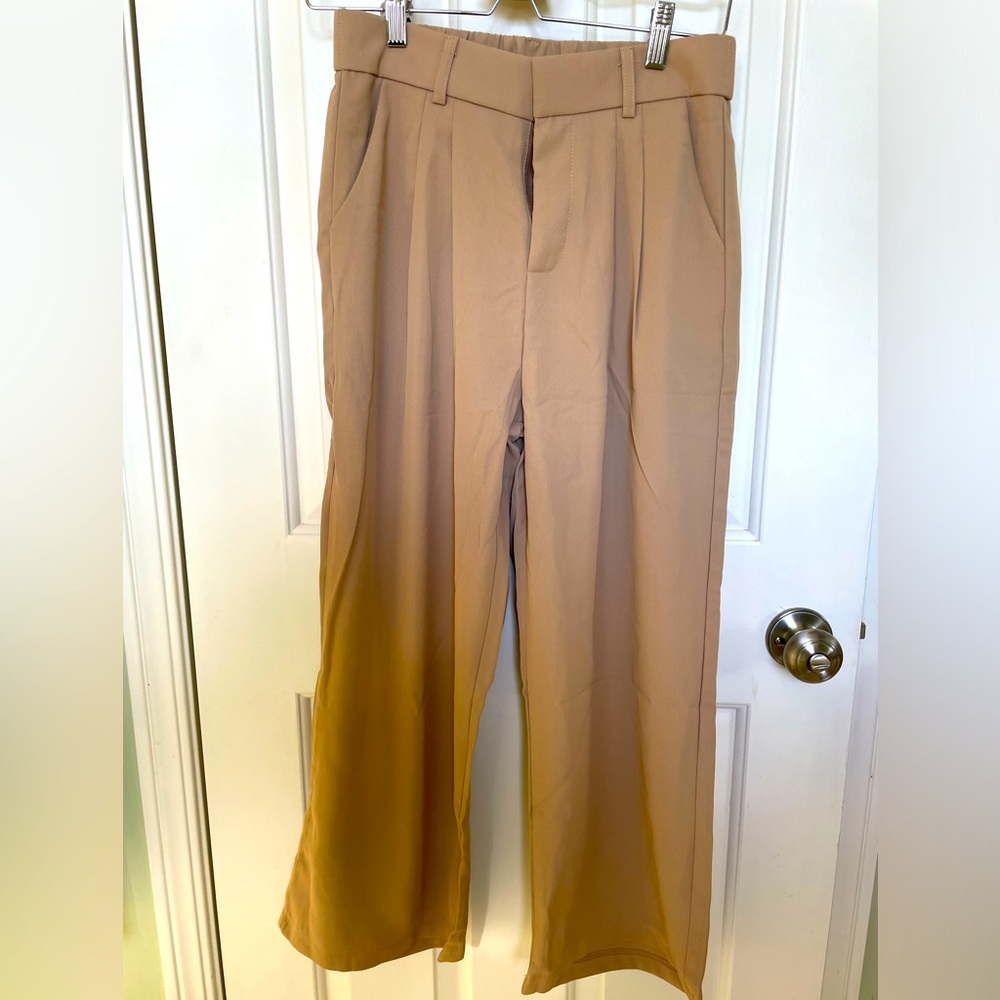 High Wasted Tapered Work Pants
